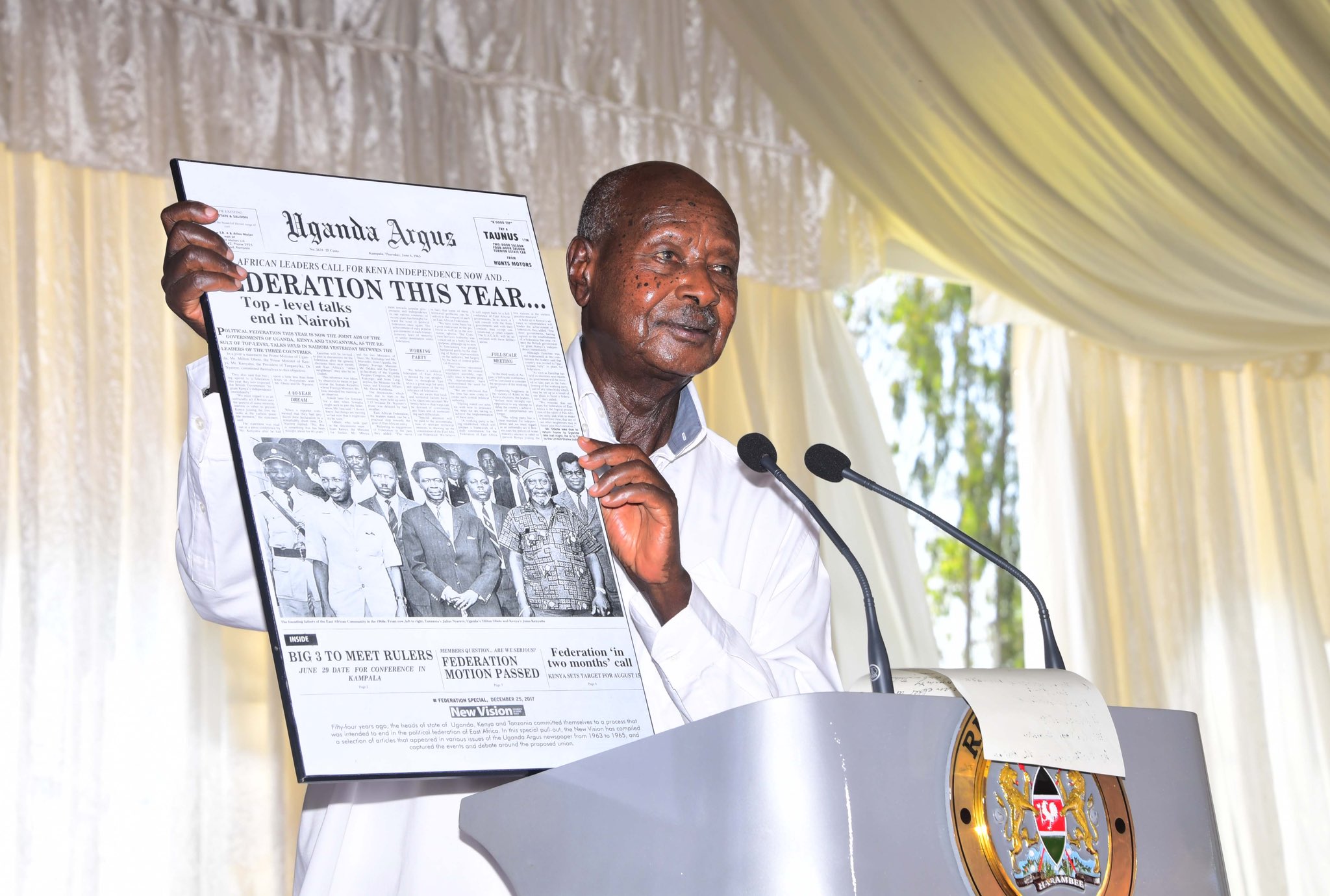 Museveni Reignites Debate on East African Federation