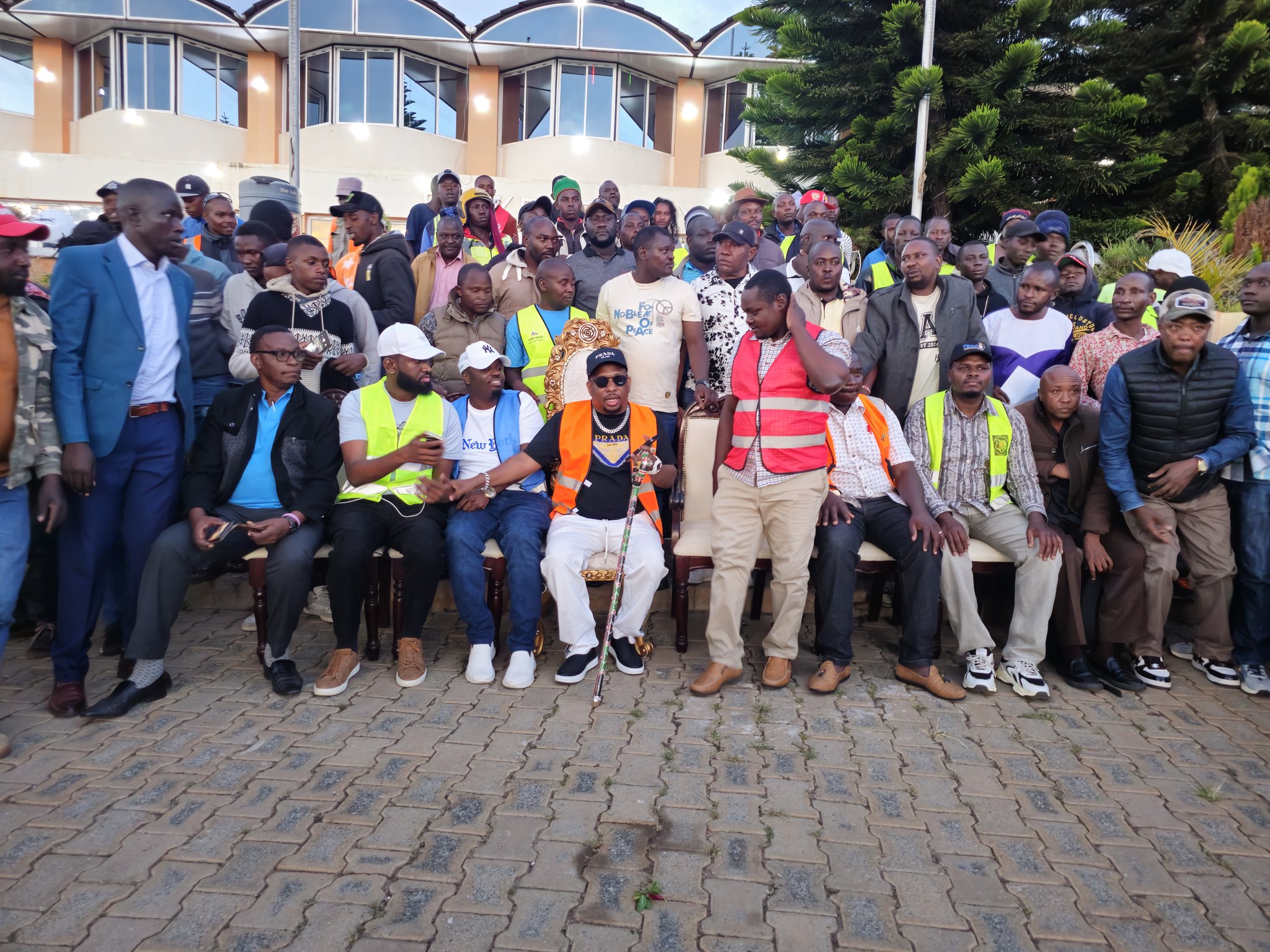 Mike Sonko Resurfaces As Boda Boda, Tuk-Tuk Patron